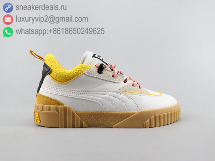 Puma Cail Suede Tsai Unisex Skate Shoes Yellow Size 36-45